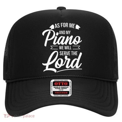 Christian Piano Player Serve The Lord Pianist Hat