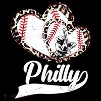 Cute Philly Philadelphia Baseball Hearts Toddler T-Shirt thumb 4