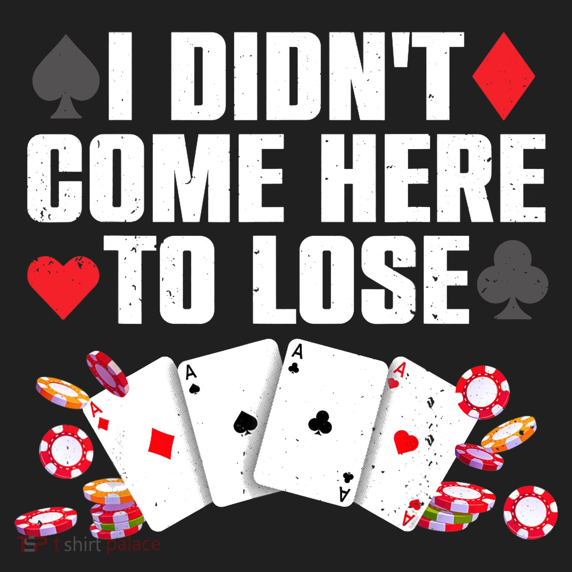 Cool Poker Player Art Casino Lover Gamblers Urban Oversized Heavyweight T-Shirt