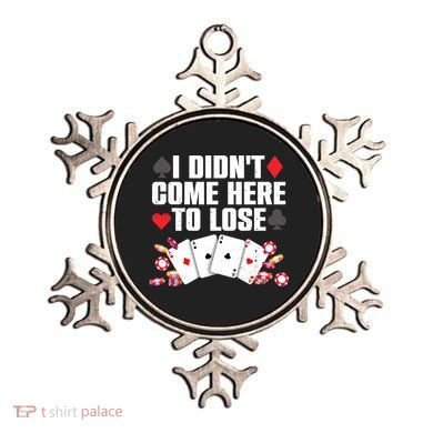Cool Poker Player Art Casino Lover Gamblers Ornament
