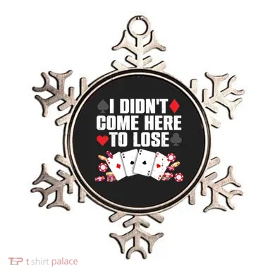 Cool Poker Player Art Casino Lover Gamblers Ornament