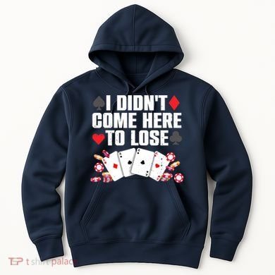 Cool Poker Player Art Casino Lover Gamblers Hoodie