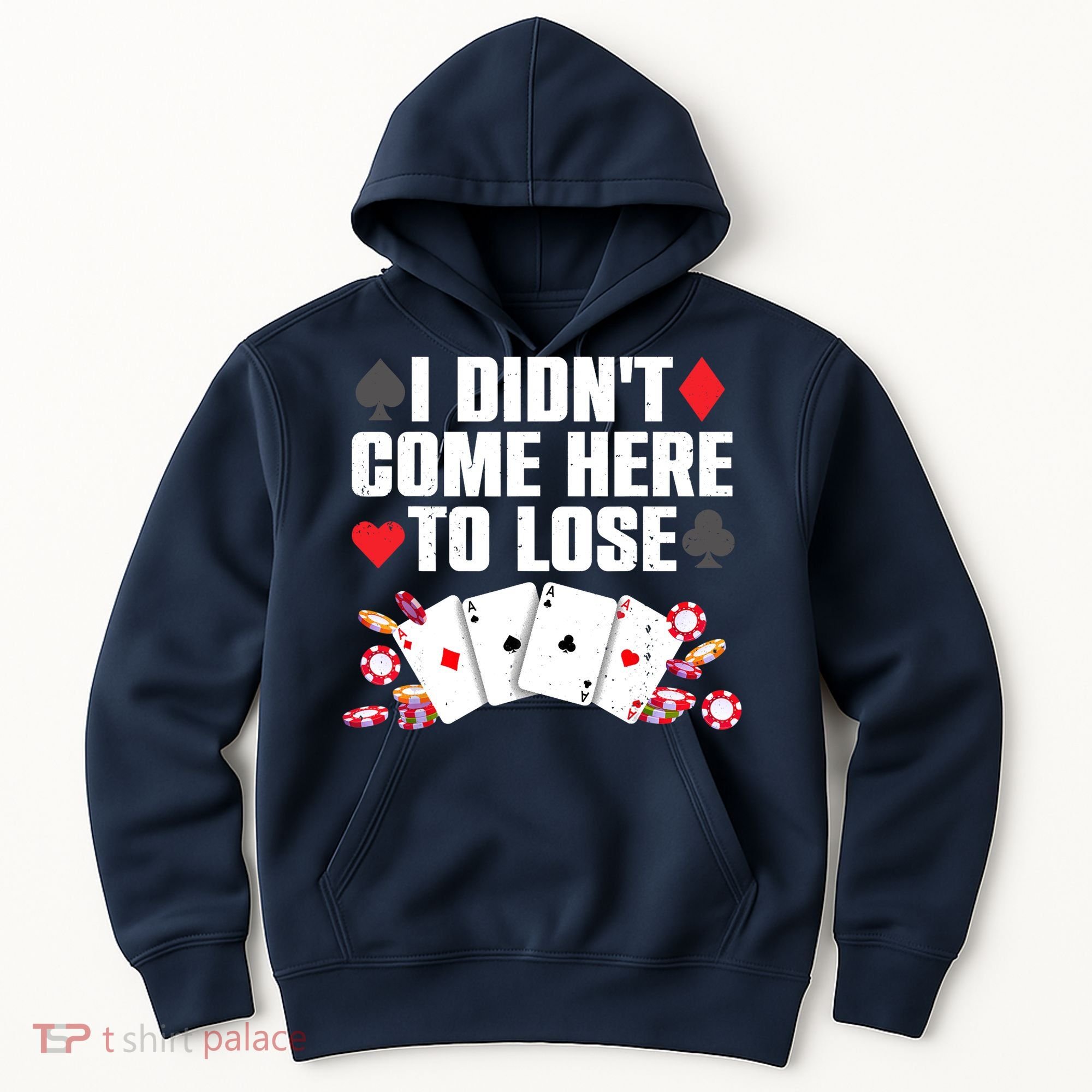 Cool Poker Player Art Casino Lover Gamblers Hoodie
