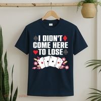 Cool Poker Player Art Casino Lover Gamblers T-Shirt thumb 2