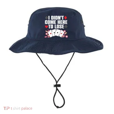 Cool Poker Player Art Casino Lover Gamblers Bucket Hat