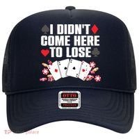 Cool Poker Player Art Casino Lover Gamblers Hat thumb 0