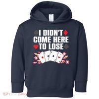 Cool Poker Player Art Casino Lover Gamblers Toddler Hoodie thumb 0