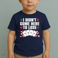 Cool Poker Player Art Casino Lover Gamblers Toddler T-Shirt thumb 2