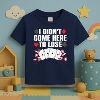 Cool Poker Player Art Casino Lover Gamblers Toddler T-Shirt thumb 3