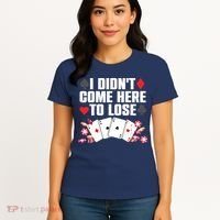 Cool Poker Player Art Casino Lover Gamblers Women's T-Shirt thumb 4
