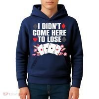 Cool Poker Player Art Casino Lover Gamblers Kids Hoodie thumb 4