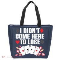 Cool Poker Player Art Casino Lover Gamblers Tote Bag thumb 0