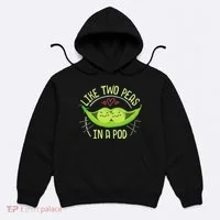 Cute Pea Pod Like Two Peas In A Pod Idiom Hoodie thumb 0
