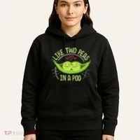 Cute Pea Pod Like Two Peas In A Pod Idiom Hoodie thumb 5
