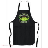 Cute Pea Pod Like Two Peas In A Pod Idiom Apron thumb 0