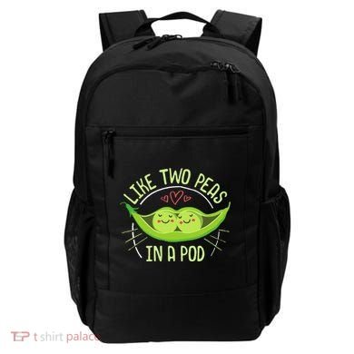 Cute Pea Pod Like Two Peas In A Pod Idiom Backpack