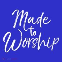 Christian Praise Quote Worship Leader Gift Made To Worship Gift Sweatshirt thumb 3