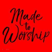 Christian Praise Quote Worship Leader Gift Made To Worship Gift Santa Hat thumb 1
