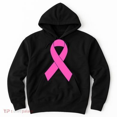 Cute Pink Ribbon Breast Cancer Awareness Hoodie