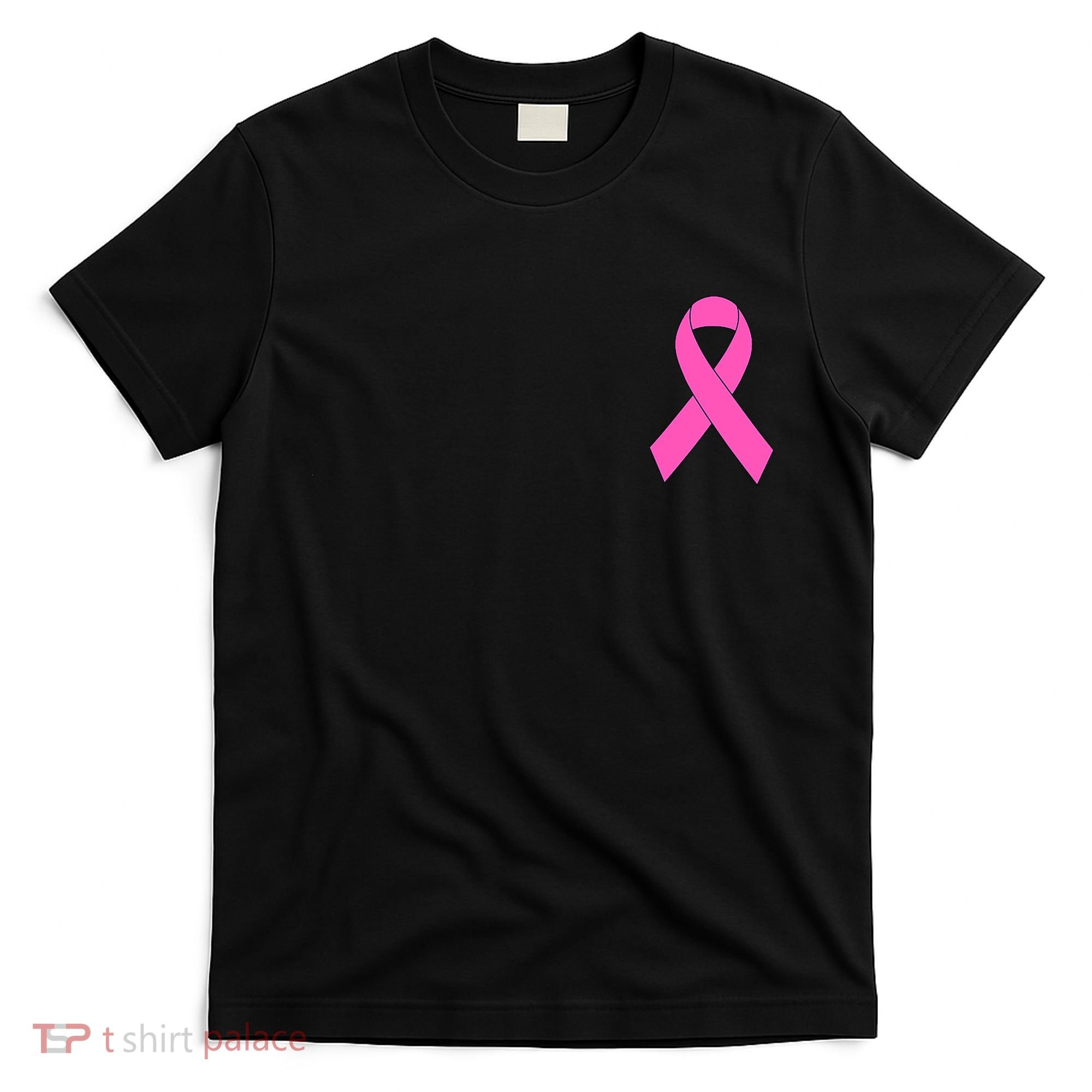 Cute Pink Ribbon Breast Cancer Awareness T-Shirt