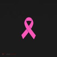 Cute Pink Ribbon Breast Cancer Awareness Polo thumb 3