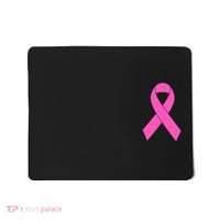 Cute Pink Ribbon Breast Cancer Awareness Mousepad thumb 0