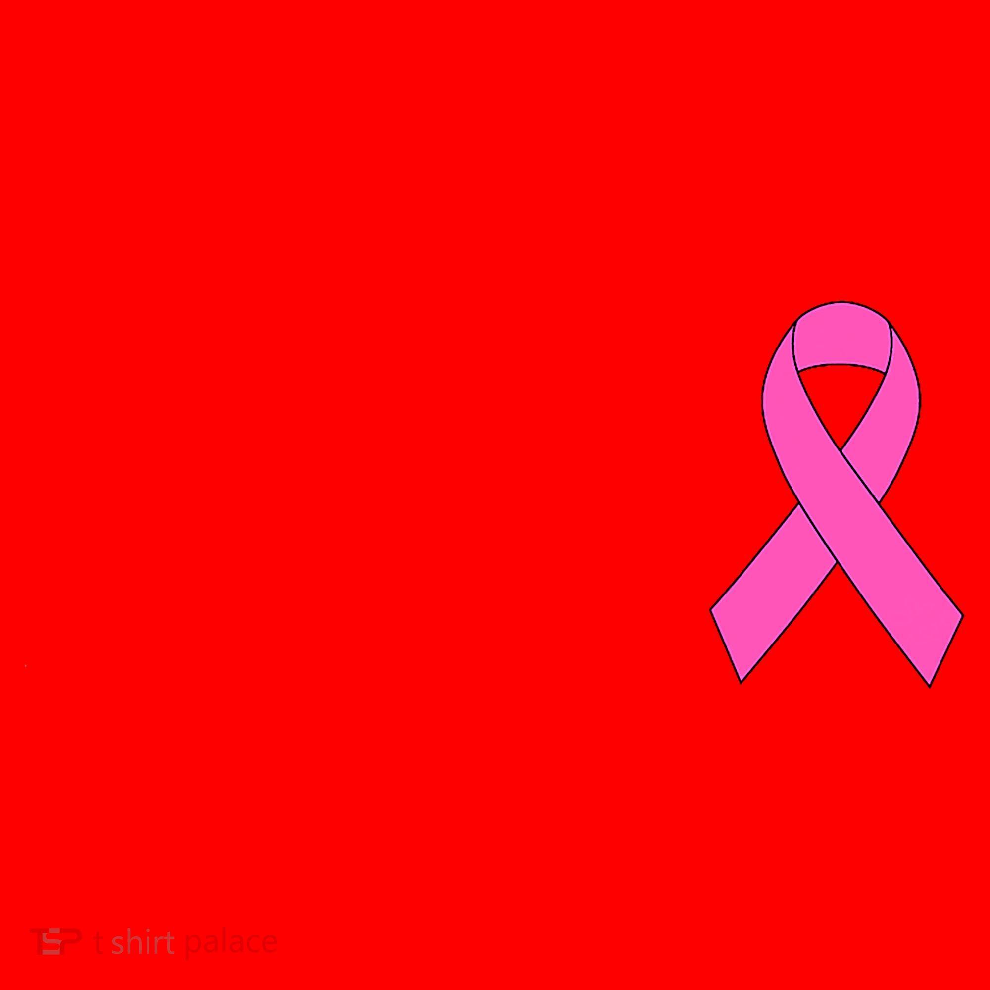 Cute Pink Ribbon Breast Cancer Awareness Santa Hat