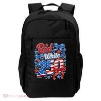 Cute Patriotic Red White And 250 Celebrate America's 250th Birthday Backpack thumb 0
