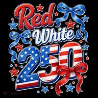 Cute Patriotic Red White And 250 Celebrate America's 250th Birthday Coffee Mug thumb 5