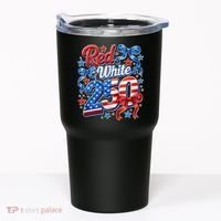 Cute Patriotic Red White And 250 Celebrate America's 250th Birthday Tumbler thumb 0