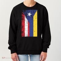 Colombia Puerto Rico Flag Pride Women's Sweatshirt thumb 0