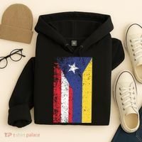 Colombia Puerto Rico Flag Pride Hoodie thumb 4
