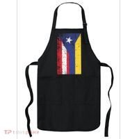 Colombia Puerto Rico Flag Pride Apron thumb 0