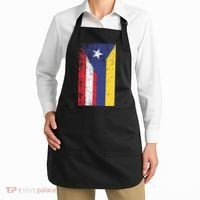 Colombia Puerto Rico Flag Pride Apron thumb 2