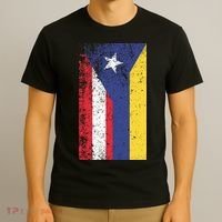 Colombia Puerto Rico Flag Pride T-Shirt thumb 3