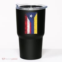 Colombia Puerto Rico Flag Pride Tumbler thumb 0