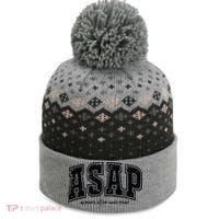 Christian Prayer Religious ASAP Always Stop And Pray The Baniff Cuffed Pom Beanie thumb 0