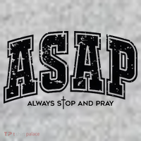 Christian Prayer Religious ASAP Always Stop And Pray The Baniff Cuffed Pom Beanie thumb 2