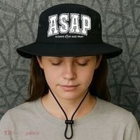 Christian Prayer Religious ASAP Always Stop And Pray Bucket Hat thumb 3