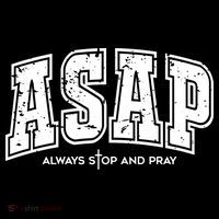 Christian Prayer Religious ASAP Always Stop And Pray Women's Hoodie thumb 2