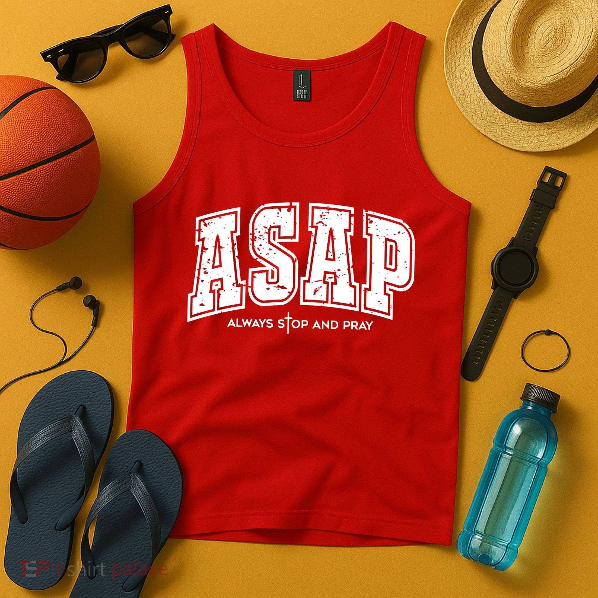 Christian Prayer Religious ASAP Always Stop And Pray Tank Top