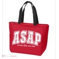 Christian Prayer Religious ASAP Always Stop And Pray Tote Bag thumb 3