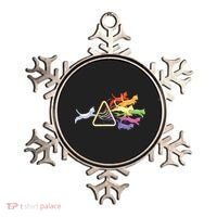 Cat Prism Rainbow Light Funny Physics Science Spectral Cat Ornament thumb 0