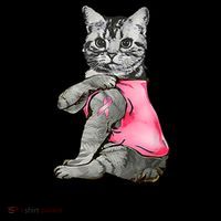 Cat Pink Ribbon Breast Cancer Coffee Mug thumb 5