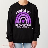 Cute Purple Rainbow Wear Purple Women's Sweatshirt thumb 0