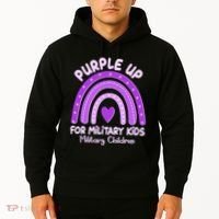 Cute Purple Rainbow Wear Purple Hoodie thumb 2
