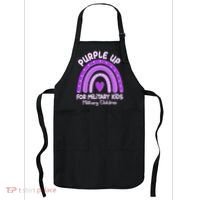 Cute Purple Rainbow Wear Purple Apron thumb 0