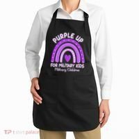 Cute Purple Rainbow Wear Purple Apron thumb 2
