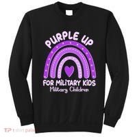 Cute Purple Rainbow Wear Purple Sweatshirt thumb 0