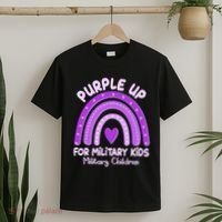 Cute Purple Rainbow Wear Purple T-Shirt thumb 2